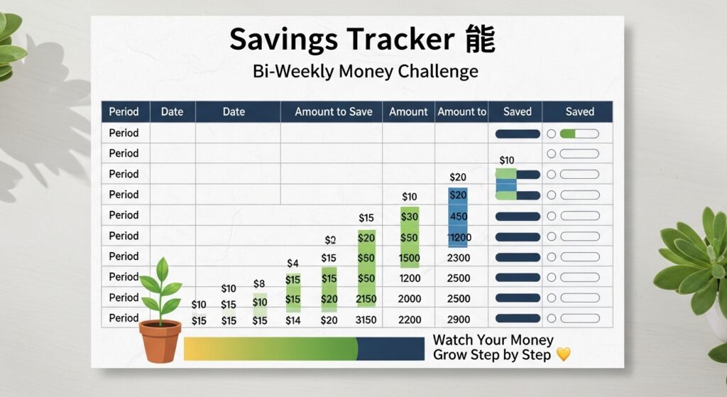 Every 2 Weeks Saving Plan
