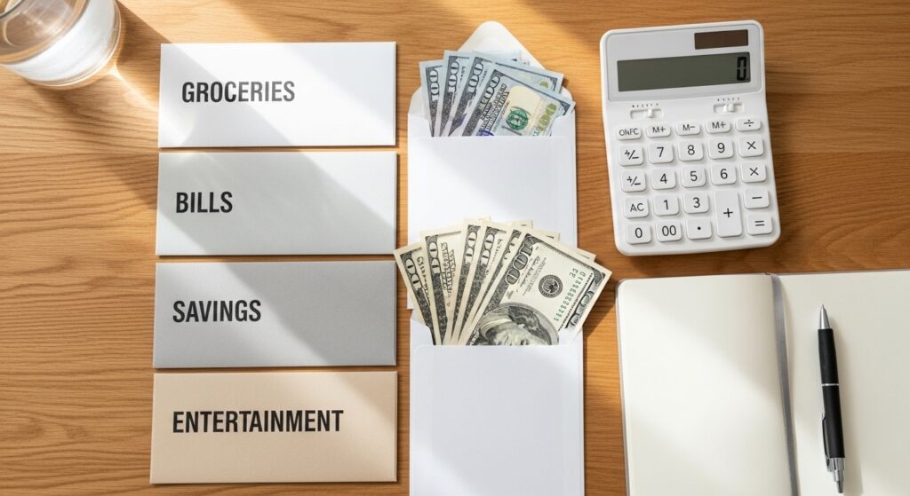 Envelope Method for Saving Money