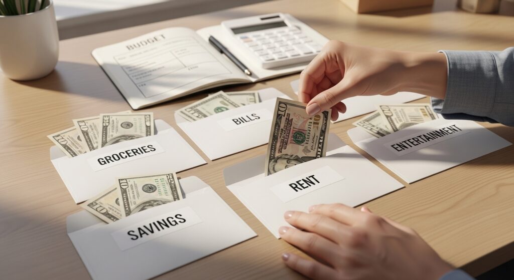 Envelope Method for Saving Money