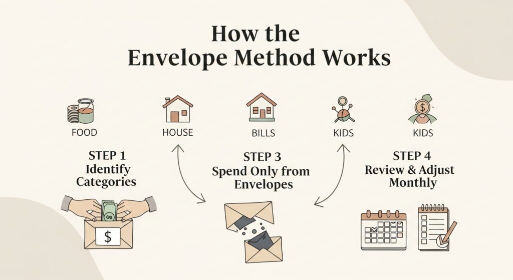 Envelope Method for Saving Money